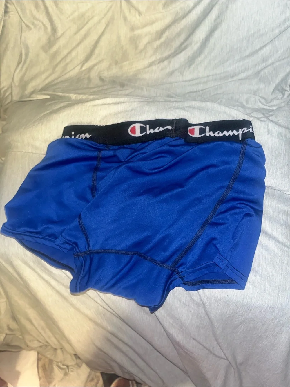 Blue Champion Boxer Briefs, men’s medium